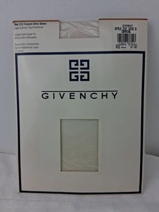 Pantimedias Givenchy Francesas Ultra Transparentes Talla D Estilo 212 Cristal Blanco - Imagen 1 de 7