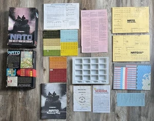 VTG! 1983 GAME NATO THE NEXT WAR IN EUROPE BOARDGAME VICTORY GAMES - UNPUNCHED!! - Picture 1 of 23