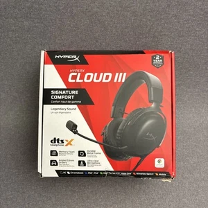 HyperX Cloud III Wired Gaming Headset Blac - Bild 1 von 5