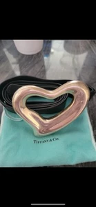 Tiffany & Co. Sterling Silver Open Heart Belt /new In Box - Picture 1 of 2