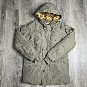 Eddie Bauer Originals B-9 Goose Down Parka Jacket Olive Green Mens M Military - Picture 1 of 13