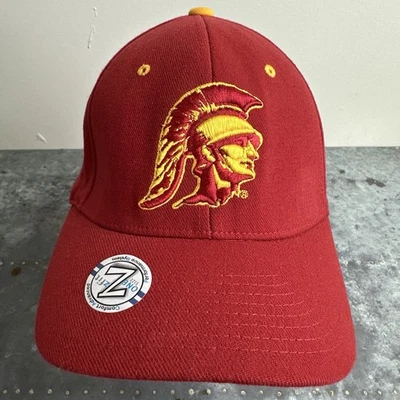 University of Southern California USC Trojan Hat Cap Zephyr Z Fit Fitted L/XL - Image 1 of 4