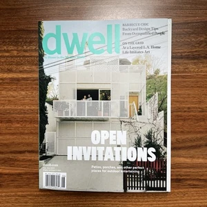 DWELL MAGAZIN MAI JUNI 2025 KOSTENLOSER VERSAND Offene Einladungen Terrassen, Veranden - Bild 1 von 24