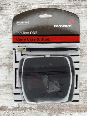 TomTom ONE Black Carrying Case & Strap New In Box; Great Price! - Image 1 of 2
