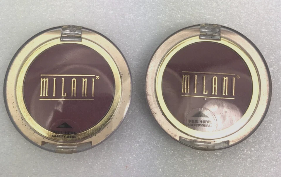 (2) MILANI Powder Blush #05 PLUM PARFAIT .097 oz/2.75 g  -Made in the USA **RARE - Image 1 of 4