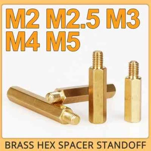 M2-M5 Hex Messing Standoff Schraube PCB Motherboard Abstandshalter - Bild 1 von 6