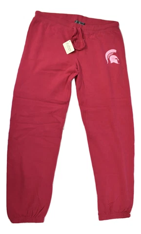 J. America Womens Michigan State Spartans Sweatpants New S, L, XL, 2XL Cover