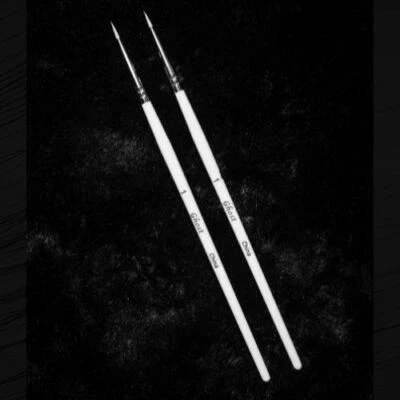 Ghost Brush 2 Pack Size #1 Kickstarter Miniature Paint Brushes Warhammer - Image 1 of 3