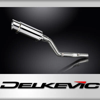 Suzuki DRZ400E DR-Z400E 2000-2009 Kit silenciador de escape redondo de acero inoxidable de 8" Foto 1 de 4