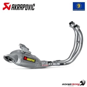 Akrapovic complete exhaust approved titanium Yamaha MT07/FZ07 2014-2016 - Picture 1 of 7