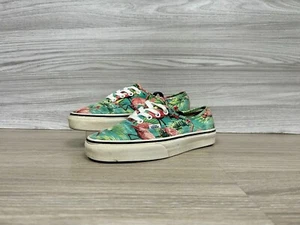 Vans Authentic Doren Flamingo Turnschuhe Größe 4,5 Schuhe grün pink weiß - Bild 1 von 10