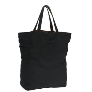 BOTTEGA VENETA Tote Bag Nylon Black Auth 109109 - Picture 1 of 20