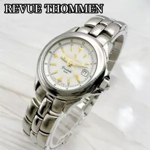 Revue Thommen Women's Watch 3 Hands Calendar SS - Picture 1 of 5