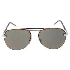 Louis Vuitton Z1178E d'Amier Clockwise Sunglasses Silver Authentic Used