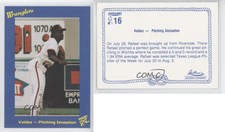 1989 Rock's Dugout Wichita Wranglers Champion Highlight Set Rafael Valdez #16