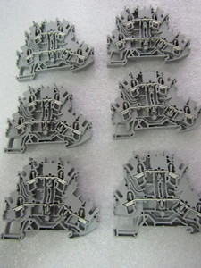 WAGO 2002-2201 TOPJOBS, 2002 Series Grey, 2.5mm², Double-Level, Push-In Cage - Picture 1 of 4