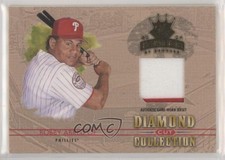 2004 Donruss Diamond Kings Cut Collection Jerseys /100 Bobby Abreu #DC-26