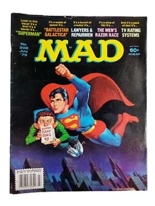 Vintage Mad Magazine - No. 208 July 1979 "Superman" - Picture 1 of 8