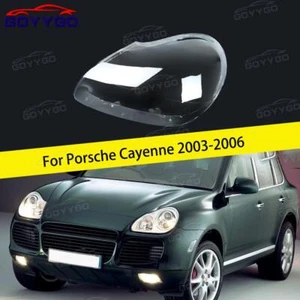 Guscio copri lente trasparente faro auto lato sinistro per Porsche Cayenne 2003-2006 - Foto 1 di 15