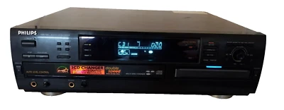 ⭐Philips 3-CD Changer CD-R Integrated Speed Dubbing Audio CD Recorder CDR785⭐ - Image 1 of 4