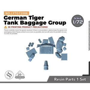 Yao's Studio LYTG72006 1/72 German Tiger Tank Baggage Group - Picture 1 of 3