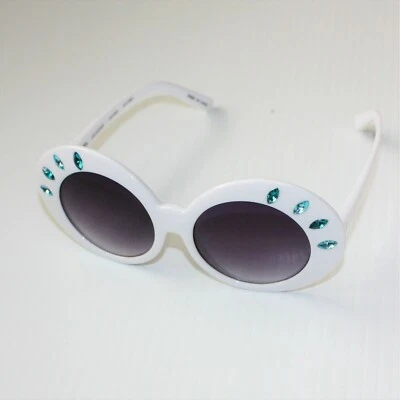 Очки солнцезащитные Gymboree Aqua Summer для девочек граненые драгоценные камни 3 4 5 6 7 8 9 10 11 12 - Изображение 1 из 2