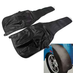Sujetador Guardabarros Triciclo Trasero Llama Cuero PU Negro para Harley Tri Glide Ultra Classic - Imagen 1 de 10