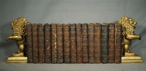 15 volumes antique old leather books History of England pub. London 1793 1794 - Picture 1 of 10