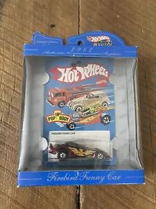 1998 Hot Wheels 30th Anniversary FIREBIRD FUNNY CAR Authentic Replica 1982 NIP - Picture 1 of 3
