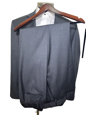 Lauren Ralph Lauren Black Label 2-Pcs Suit Men's 44R 38x29 Pants Gray New no Tag - Image 1 of 4