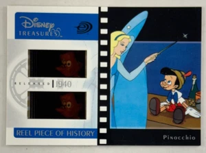 Disney Treasures Serie 1 (2003) REEL PIECE OF HISTORY Chase Card #PH3 PINOCCHIO - Bild 1 von 4