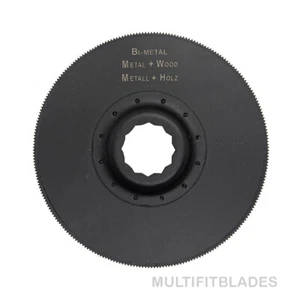 4" Flush Cut Bi-Metal Full Circle Supercut Saw Blade- Fein Supercut, Festool Fit - Picture 1 of 1