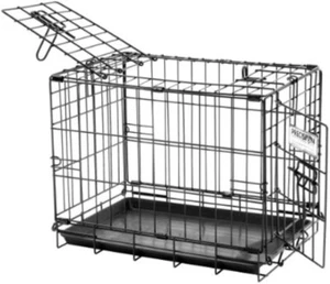 Precision Pet Pro schwarz 2-türige Kiste 1000, 19"-mal-12"-mal-14" 2-türig neu im Karton - Bild 1 von 5