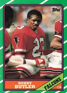 1986 Topps Football Bobby Butler  Atlanta Falcons #370 - Picture 1 of 2