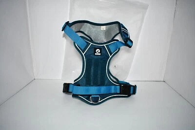 Dog Harness for Medium Dogs No Pull; Reflective Dog Vest Harness in Blue LARGE N - Image 1 of 3
