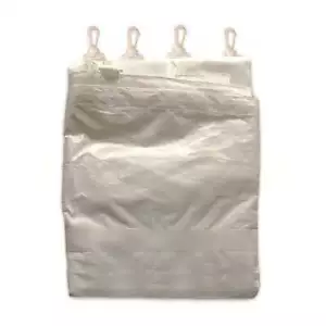 20 x 20 Zelt Seitenwand Kit 8 Fuß hoch wasserdicht Polyethylen Baldachin Sichtschutz - Bild 1 von 8