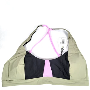Costume da bagno bikini donna Prana Tulum regolabile taglia grande verde spiaggia outdoor - Foto 1 di 8