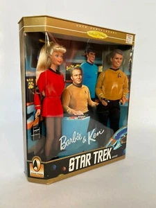 Barbie Ken Star Trek Geschenkset 1996 Mattel Collectors Edition Puppen Neu in OVP #15006 - Bild 1 von 3