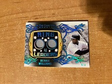 2022 Leaf ITG In the Game Used - Bernie Williams - Ring Leaders Dual Relic 4/6