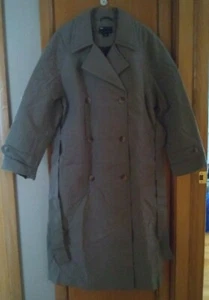 ASOS Design Women's Padded Trench Coat US Size 6, Sage, Brand New! - Picture 1 of 11