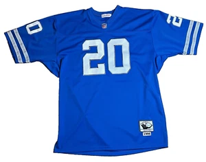 AUTÉNTICA CAMISETA VINTAGE DE LOS BARRY SANDERS DETROIT LIONS 1996 54 3XL MITCHELL NESS - Imagen 1 de 10