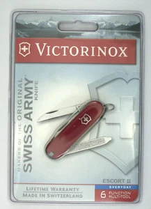 Navaja suiza Victorinox Escort hoja de emergencia, retirada nueva en paquete nuevo #2036 - Imagen 1 de 4