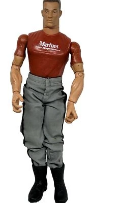 VGT 1996 Hasbro Doll Figure Pawtucket 02862 Marines 21561 W/ Boots Pants Joined - Image 1 of 4