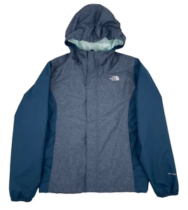 The North Face Girls size L Resolve Dryvent Waterproof Hooded Jacket full zip - Picture 1 of 15