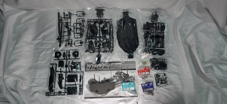 Tamiya TT-02 chassis kit (no motor, no wheels, no electronics) Tt02 - Image 1 of 1