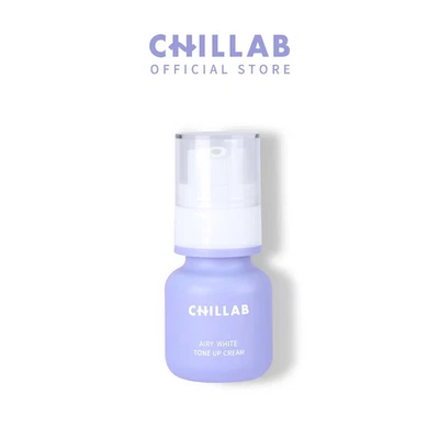 CHILLAB Airy White Tone Up Cream SPF40   30g – Lightweight Brightening Sunscreen - Image 1 of 4