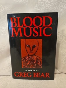 Blutmusik von Greg Bear ERSTDRUCK HC/DJ/VG - Bild 1 von 8