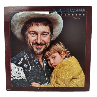 Jerry Jeff Walker Reunion Vinyl LP Southcoast Records MCA-5199 1981 Original - Image 1 of 4