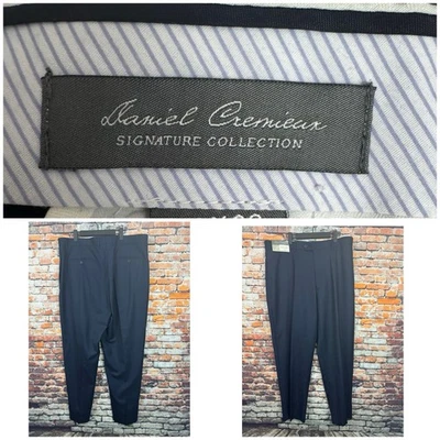 Daniel Cremieux Signature Collection Men's Dress Pants Slacks Trousers 40x30 - Image 1 of 4