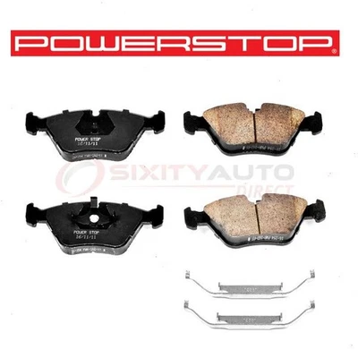 PowerStop Front Disc Brake Pad & Hardware Kit for 1998-2002 BMW Z3 - Service ar Foto 1 de 4